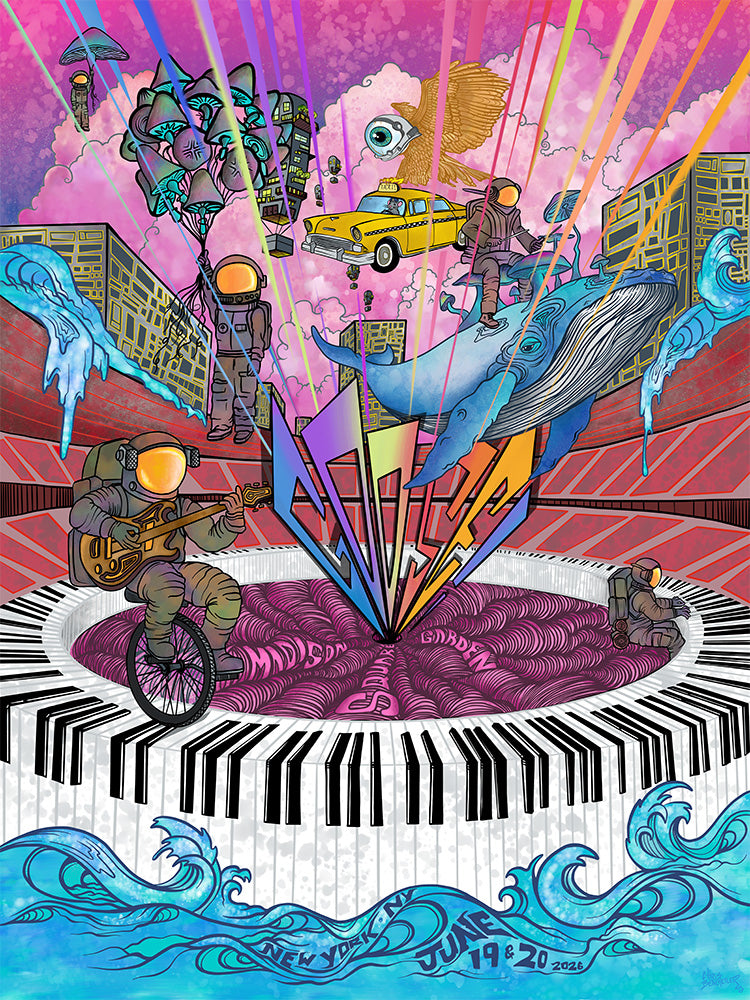 Goose - 2026 Madison Square Garden Poster, Giclée Print, 2026