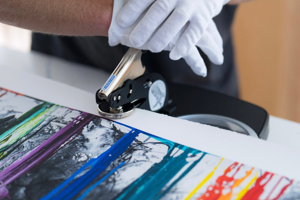 Chris hand embossing select prints