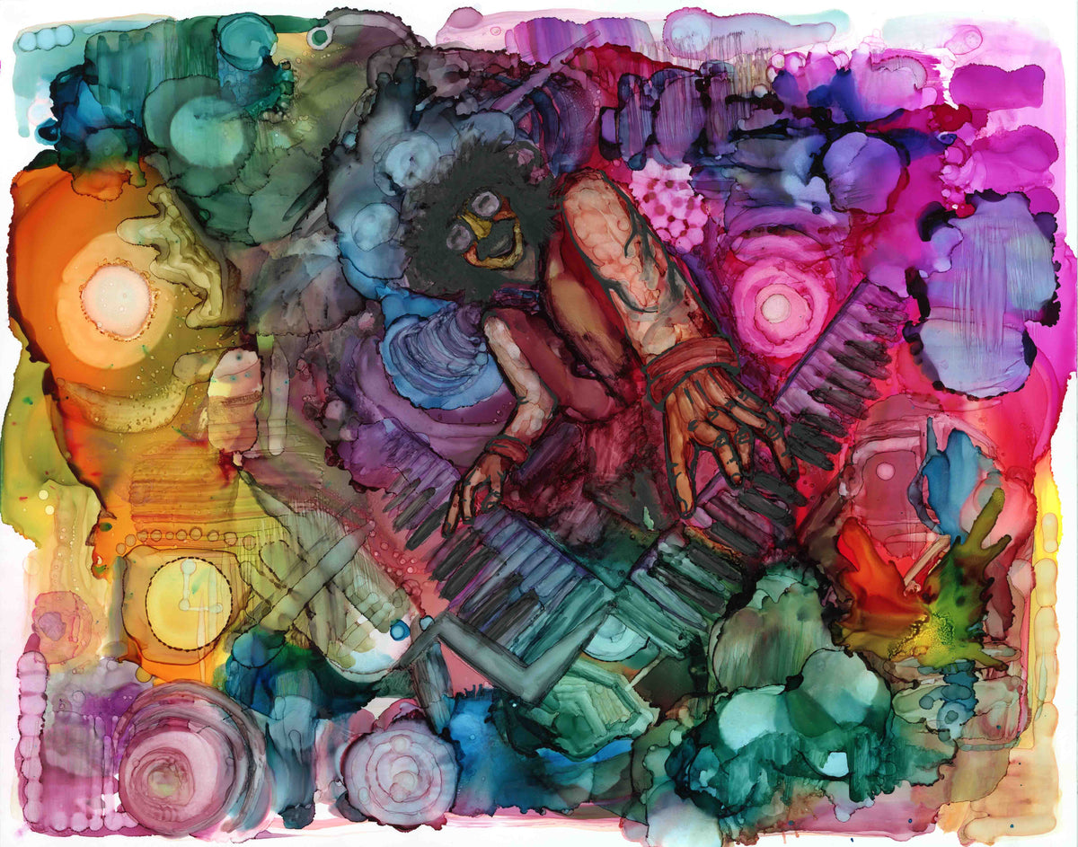 Keys in Technicolor (Peter), Giclée Print, 2026