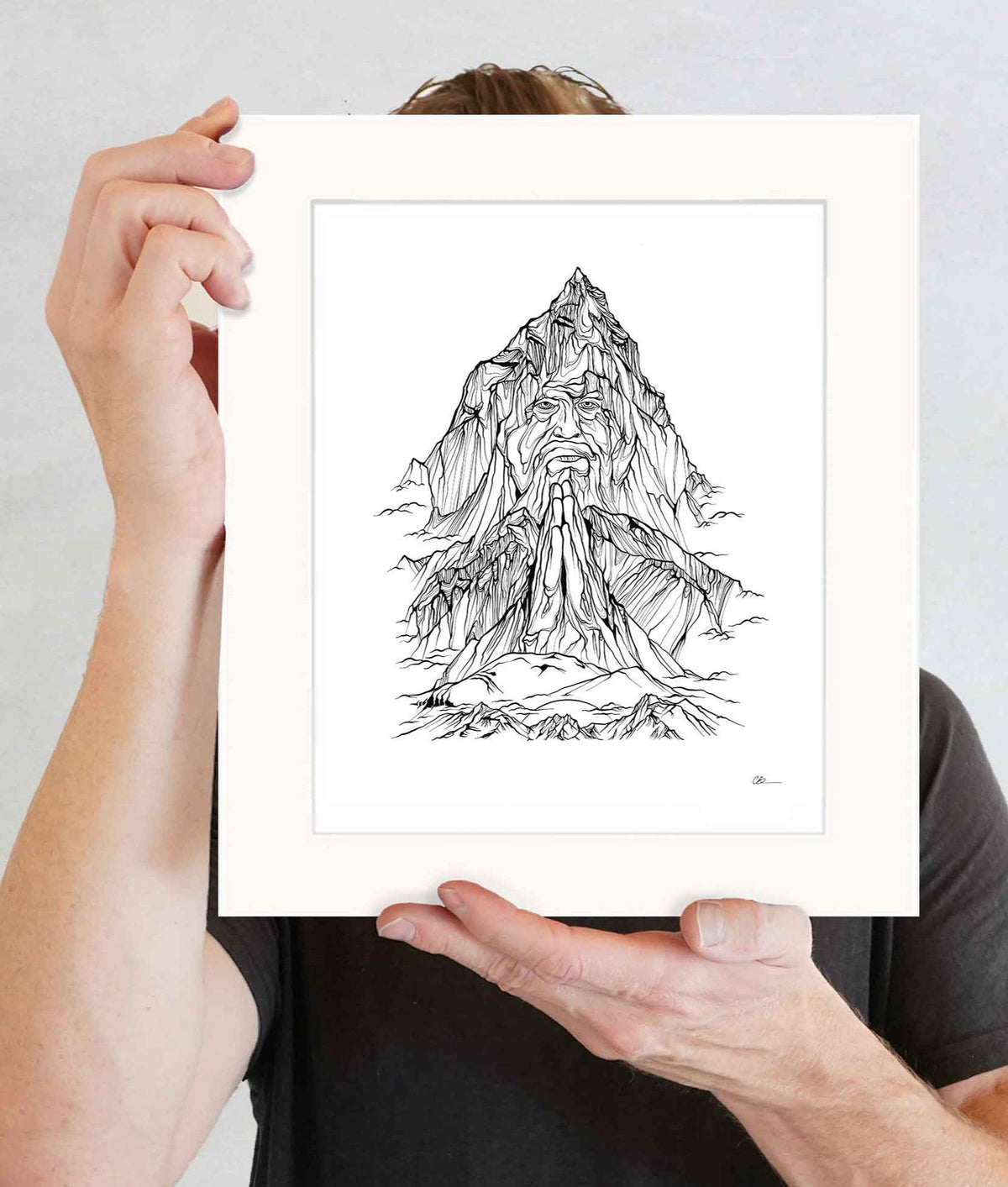 Grateful Mountains Tattoo
